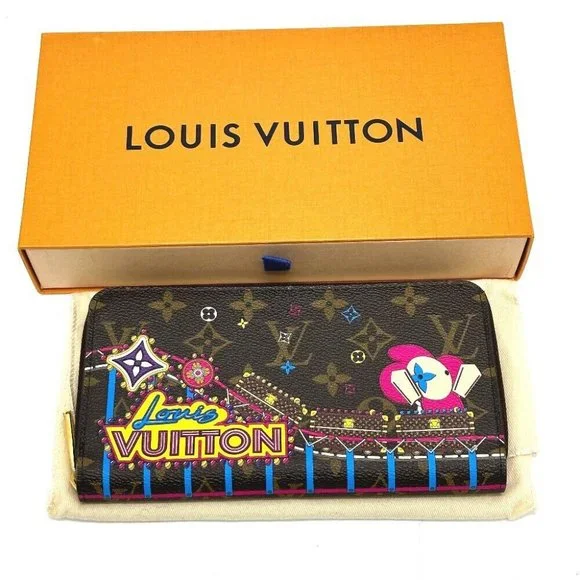 LOUIS VUITTON Monogram Vivienne Amusement Park Zippy Wallet - Picture 2 of 15